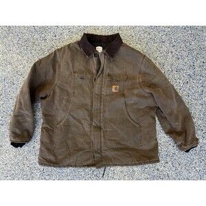 Carhartt Men's Vintage Sandstone Traditional Work Coat Model C26 Size 3XL
